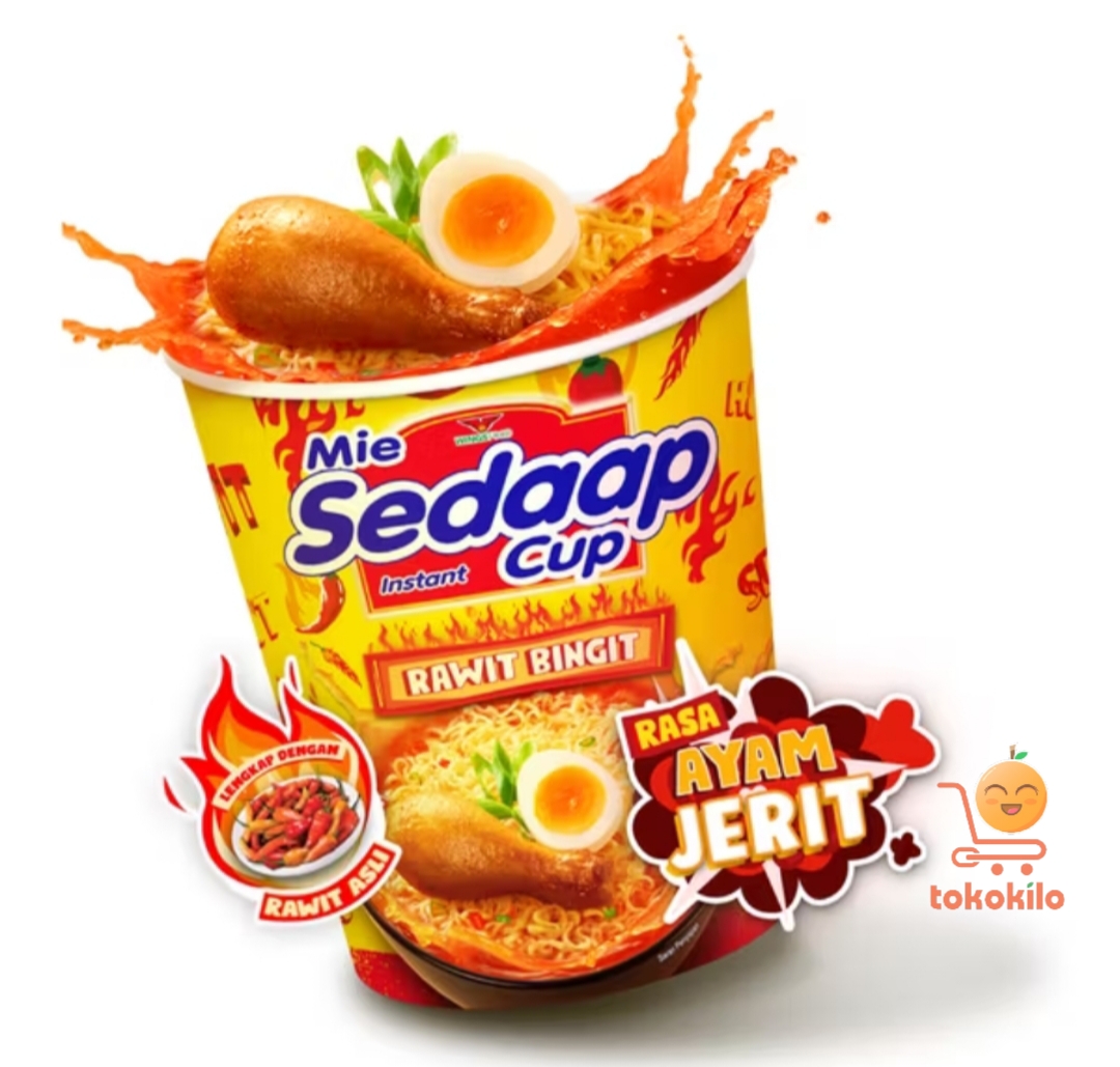 Mie Sedaap Cup Rasa Ayam Jerit 75 GR