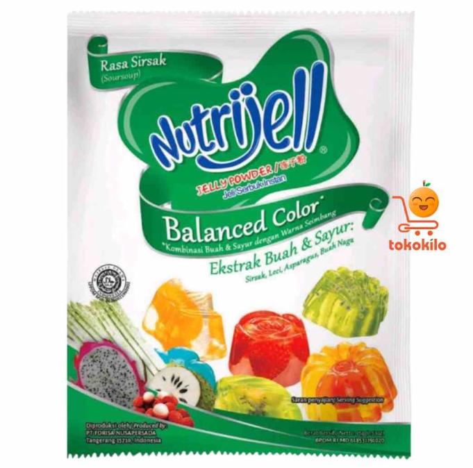 Nutrijell Jelly Powder Rasa Sirsak 15gr