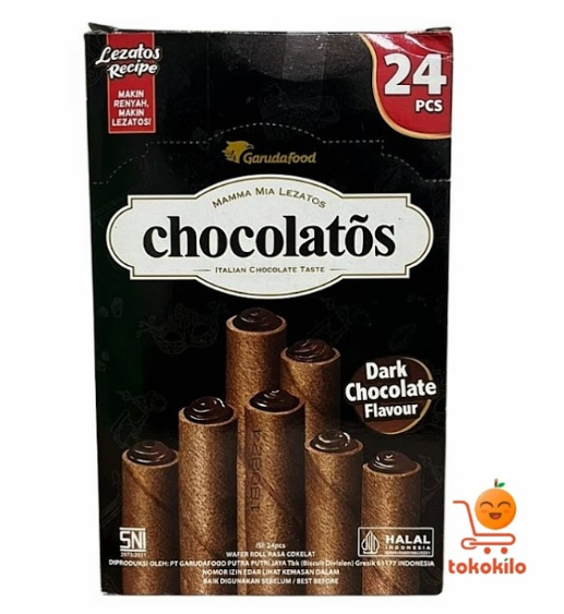 Chocolatos Dark Chocolate Flavour isi 24pcs
