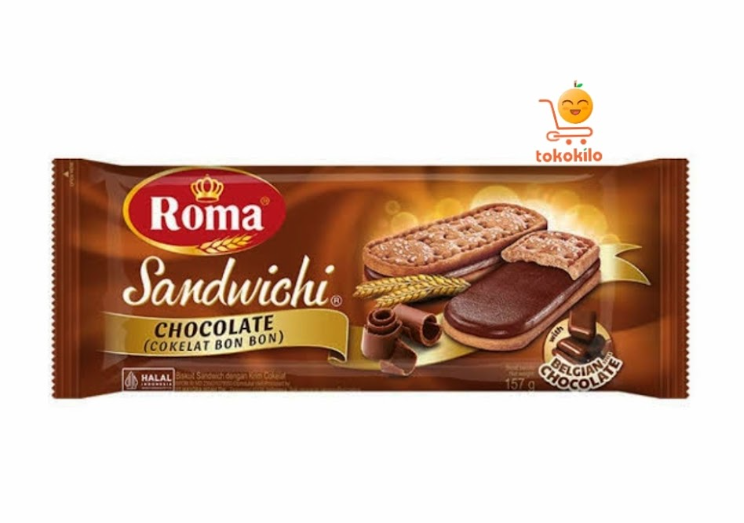Roma Sandwichi Chocolate 157gr