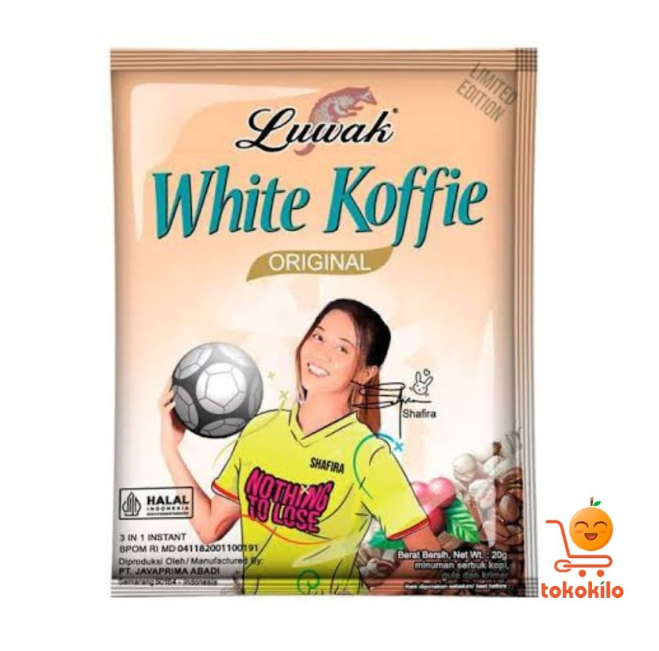 Luwak White Koffie Original 20gr X 5 BKS