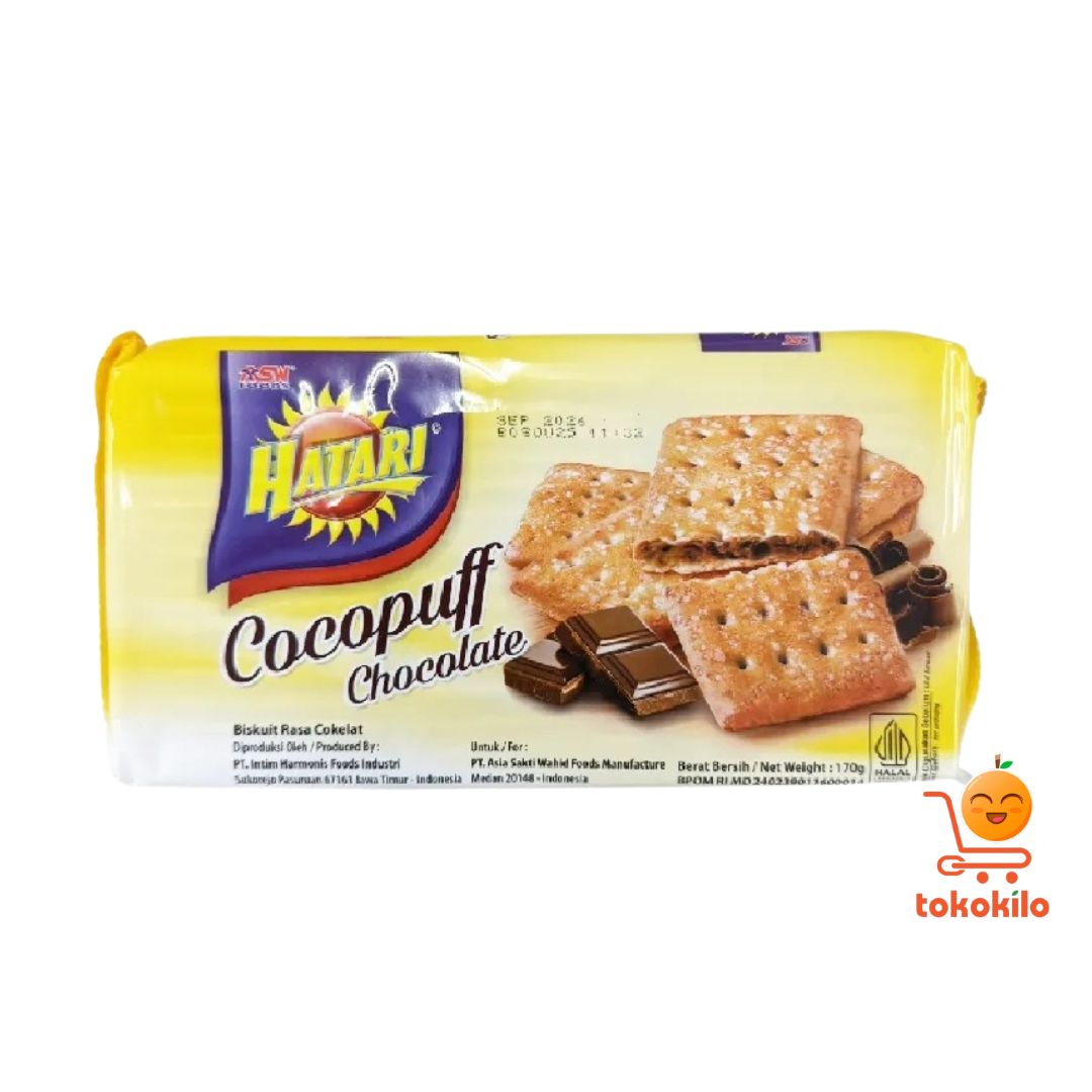 Hatari Cocopuff Rasa Cokelat 170gr