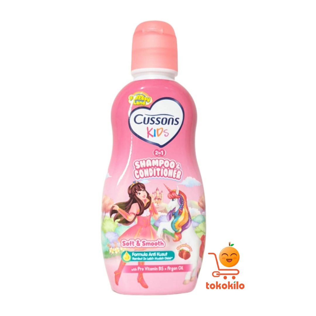 Cussons Kids Shampoo & Conditioner Soft, Fresh, Black 180ml