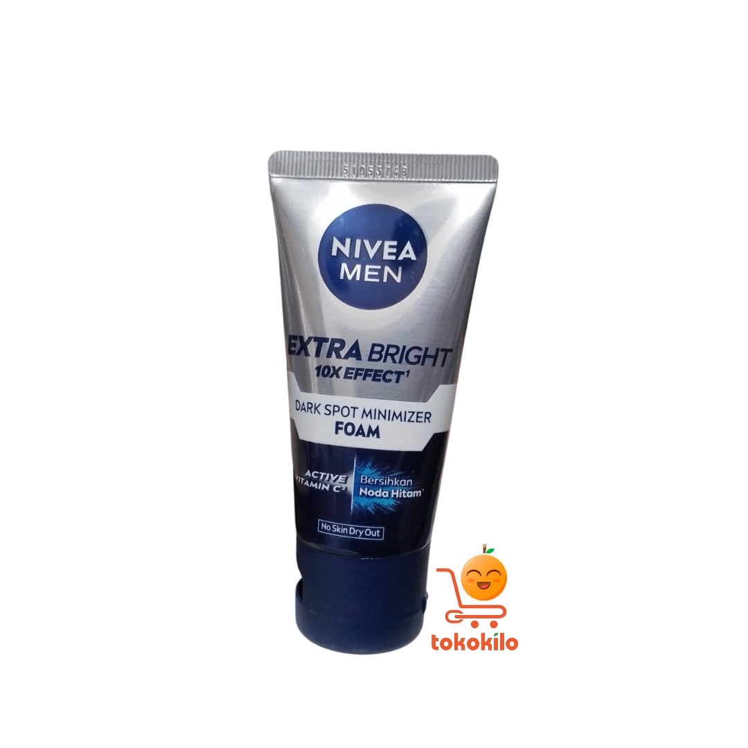 Nivea Men Extra Bright Dark Spot Minimizer Foam 50ml, 100ml