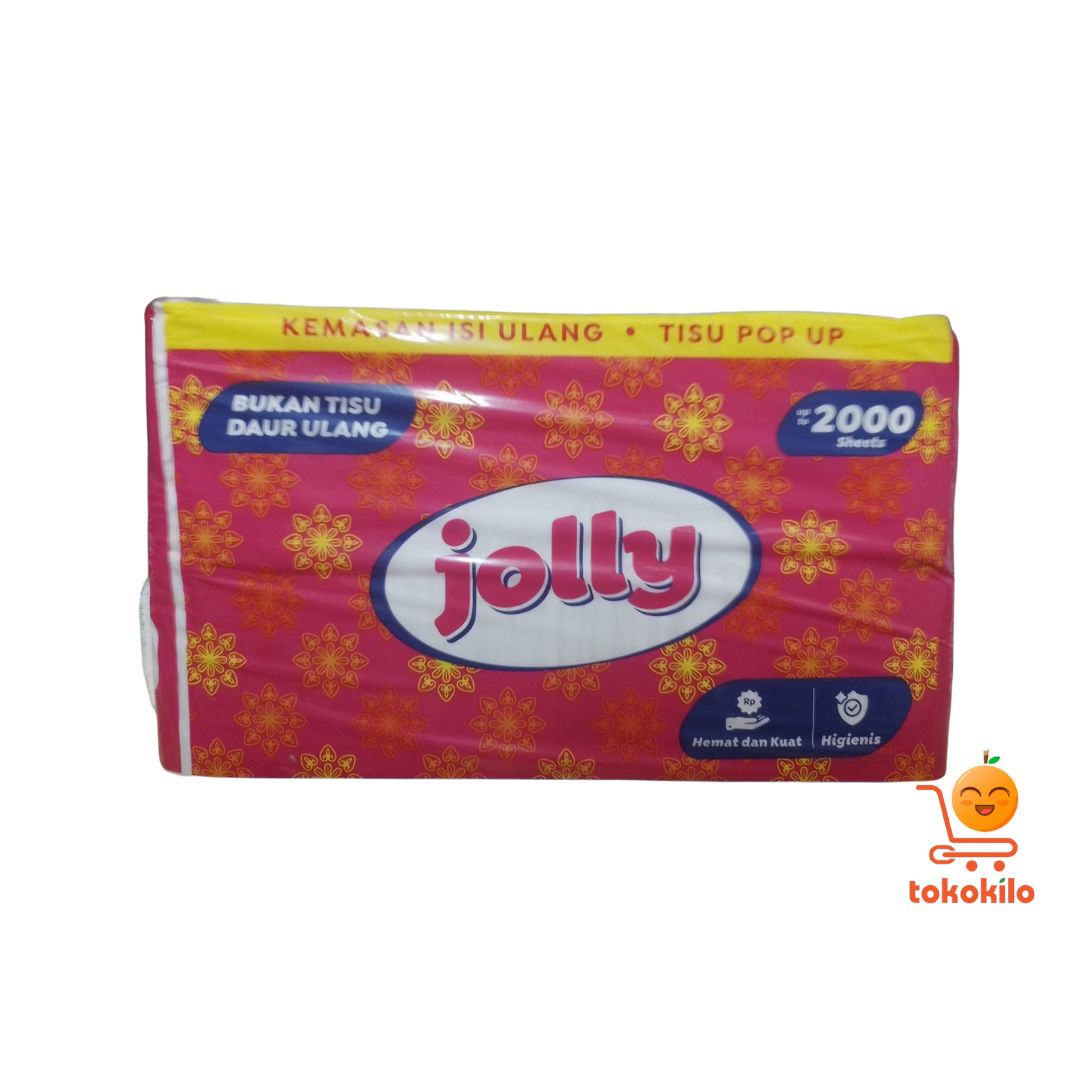 Tissue Jolly Tisu (Potong 2) PopUp 2000 ply