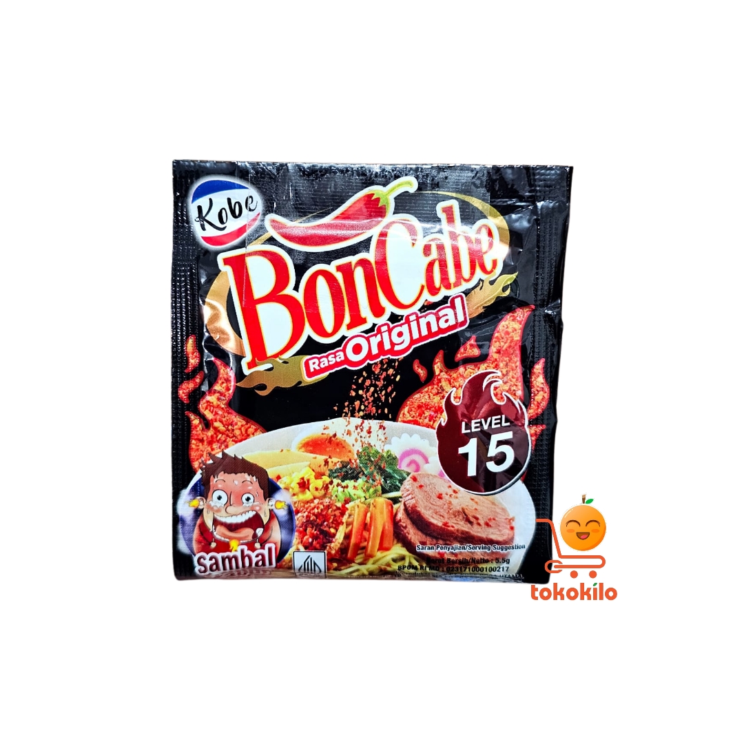 BonCabe Level 15 Original Sachet 5,5gr (1Pack X 4 Bks)