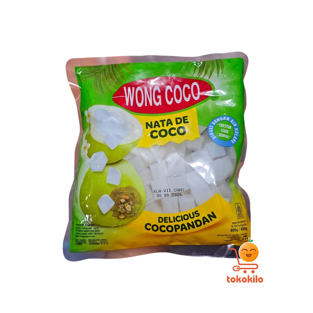 Wong Coco Nata de Coco Rasa Cocopandan 800gr