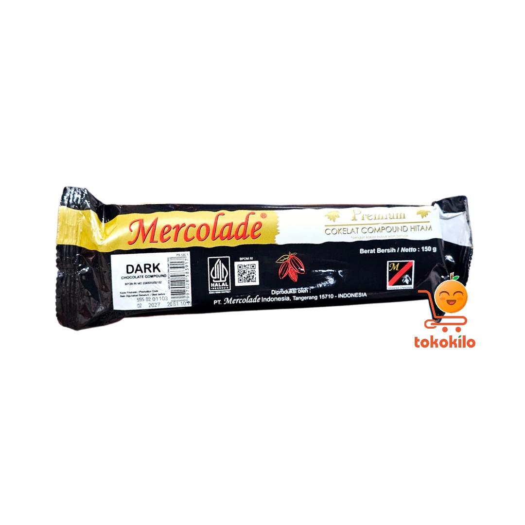 Mercolade Cokelat Compound Hitam Premium 150gr