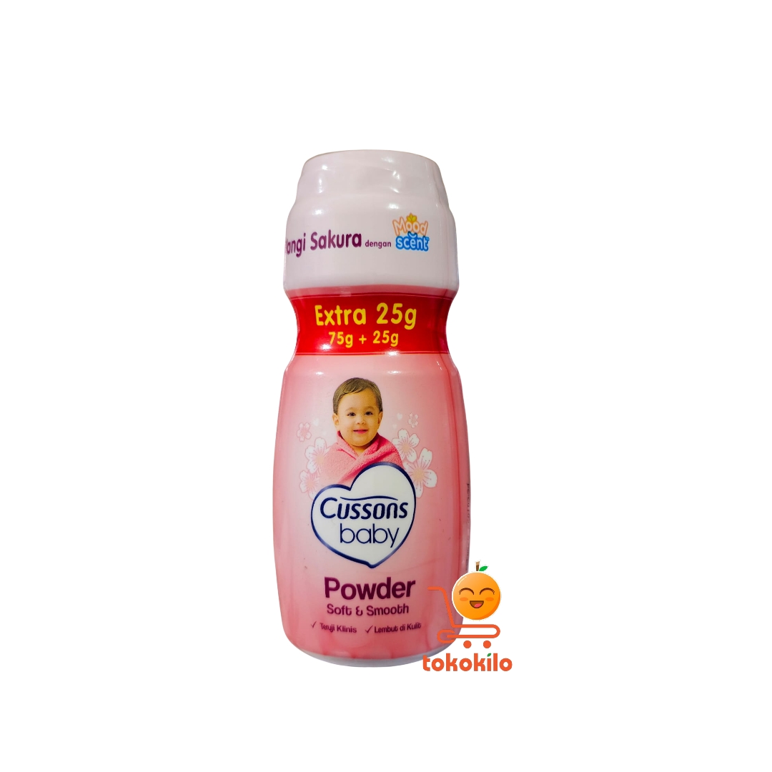 Cussons Baby Powder Soft & Smooth 35gr, 75gr, 100gr, 200gr, 350gr
