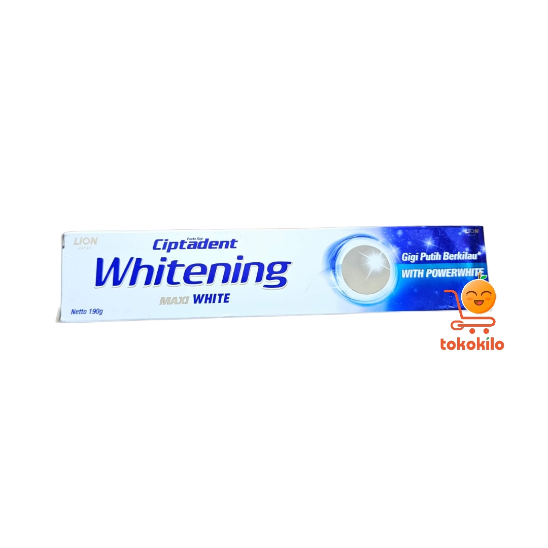 Ciptadent Pasta Gigi Whitening Maxi White 190gr