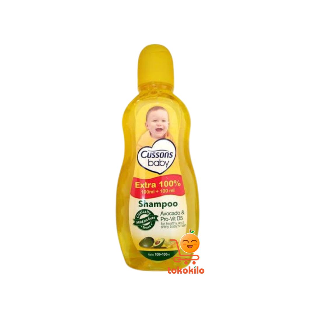 Cussons Baby Shampoo Avocado & Pro-Vitamin B5 100+100ml