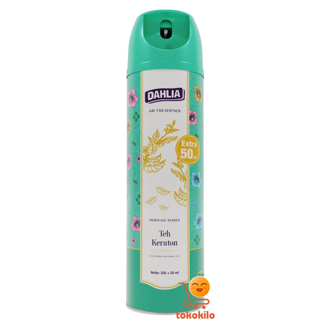 Dahlia Air Freshener Aerosol Spray Teh Keraton 350+50ml