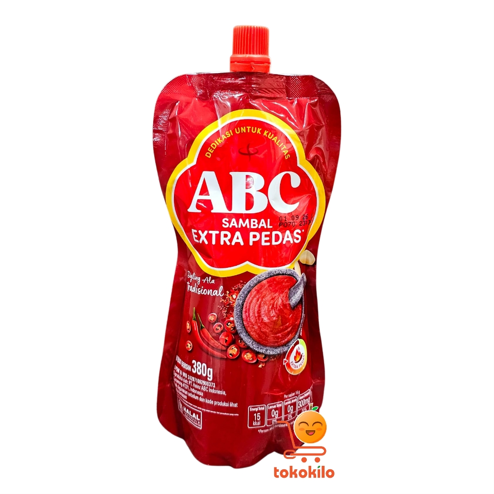ABC Sambal Extra Pedas Pouch 380gr