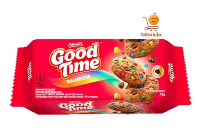 Biskuit Good Time Pelangi 72gr