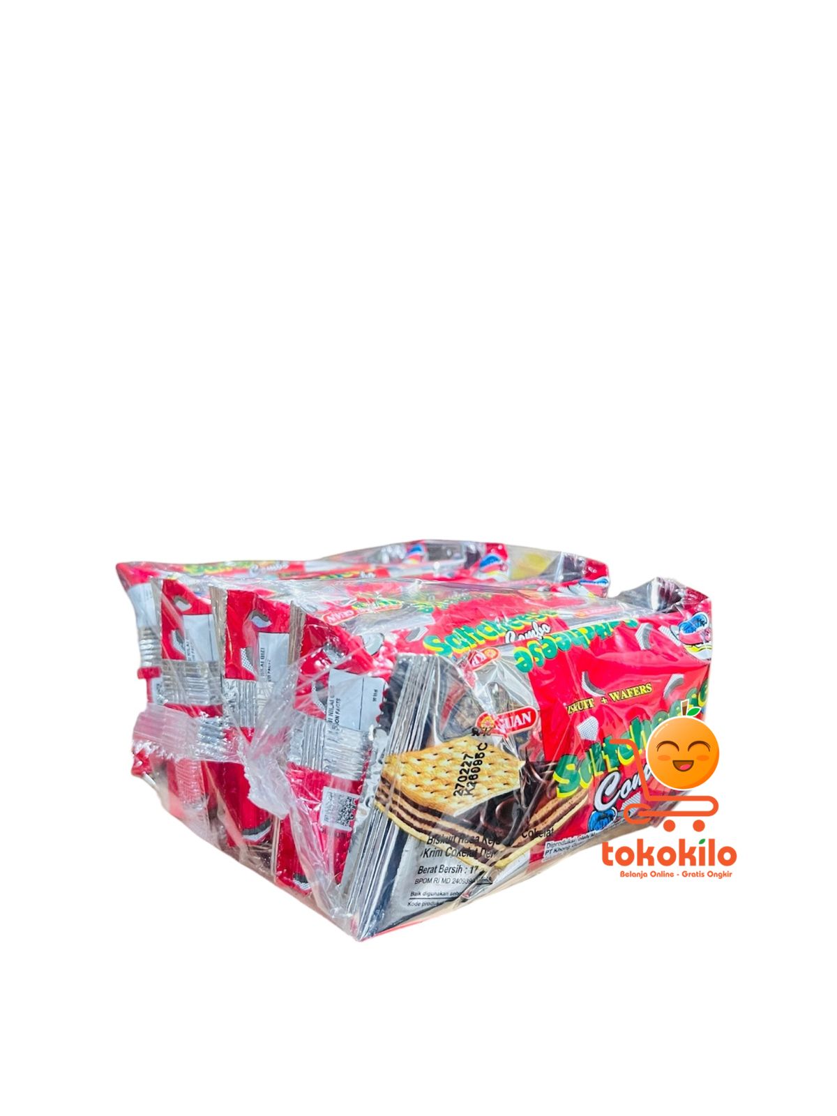 Khong Guan Saltcheese Combo 17g isi 10pcs