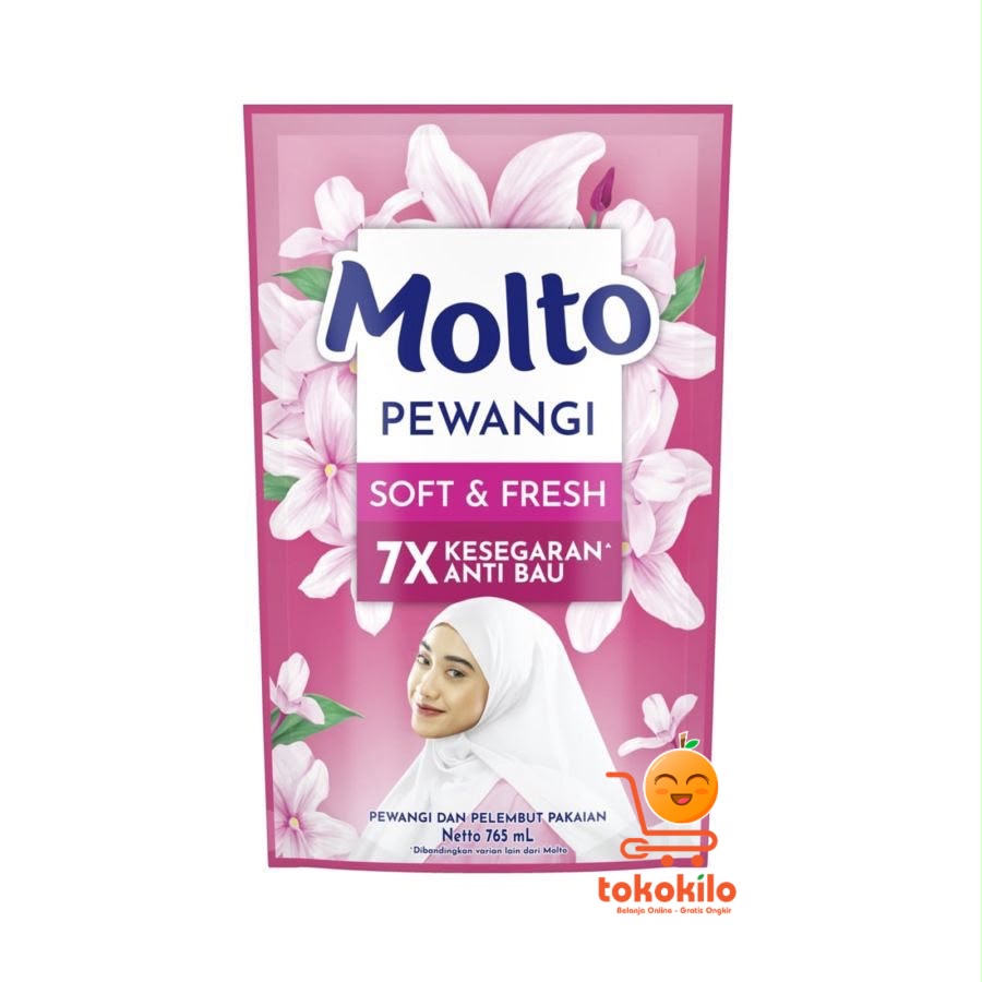 Molto Pewangi Pink Liquid 765ml