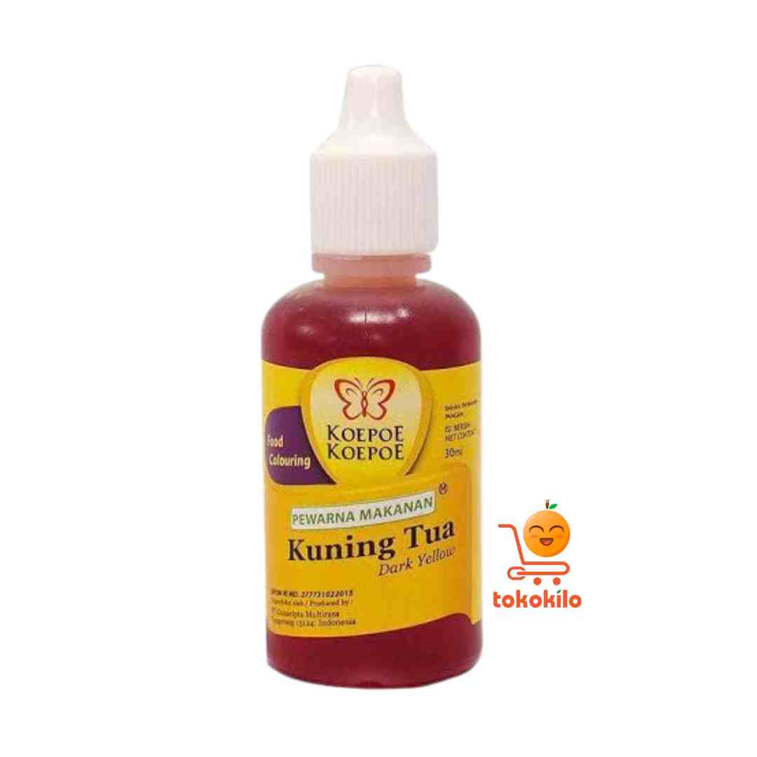 Pewarna Makanan Kuning Tua Koepoe Koepoe 30ml
