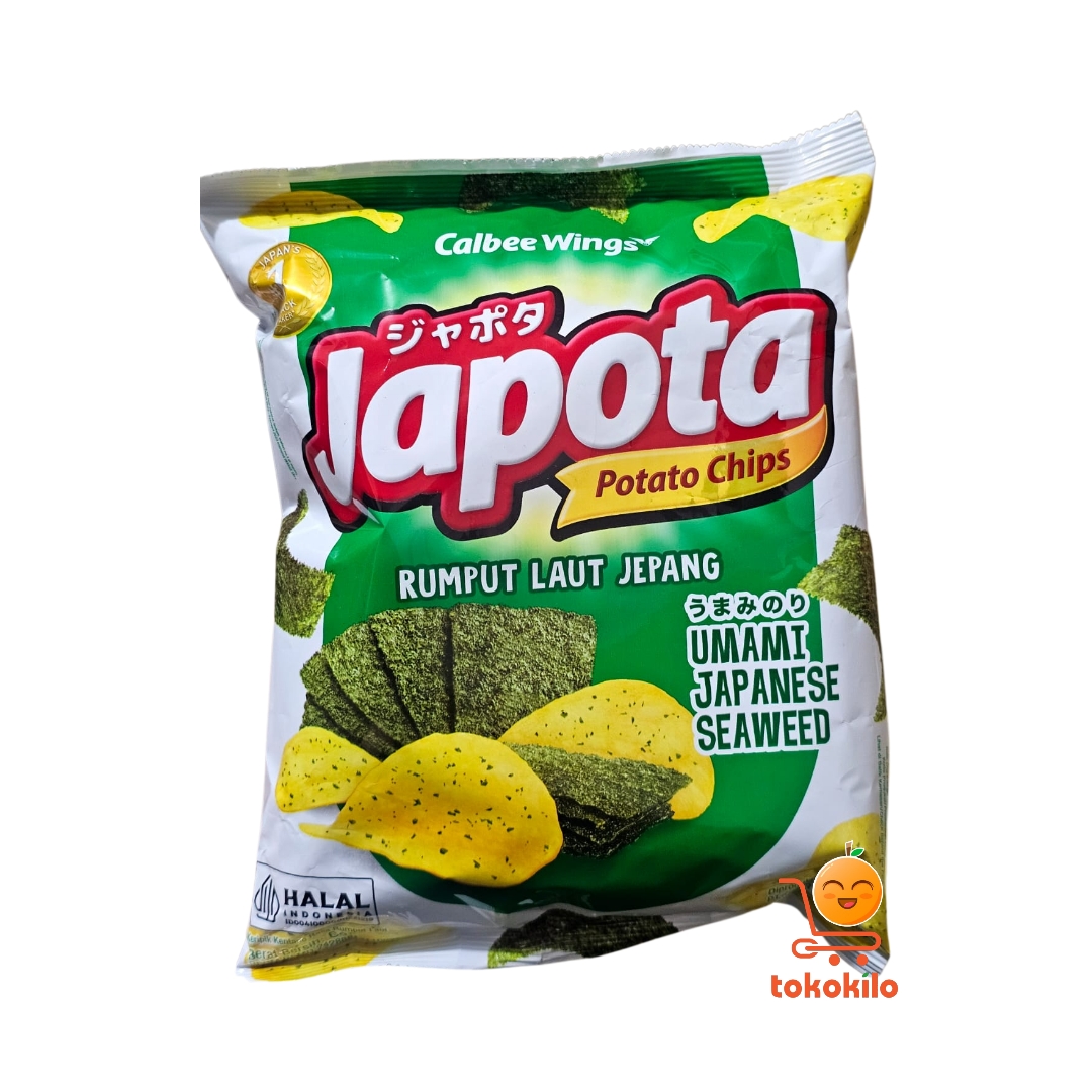 Japota Keripik Kentang Rasa Rumput Laut Jepang 68gr