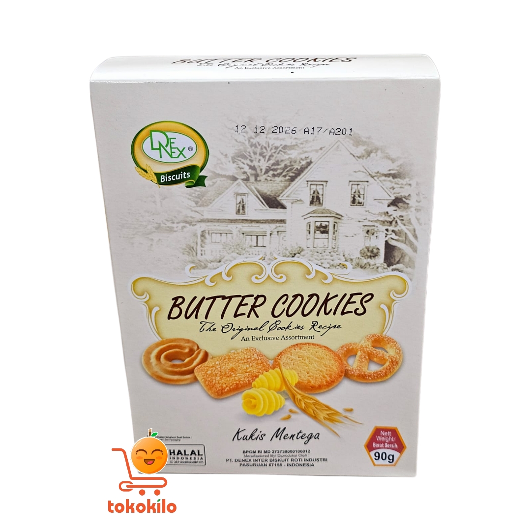 Cemilan Cookies Rasa Mentega 90gr