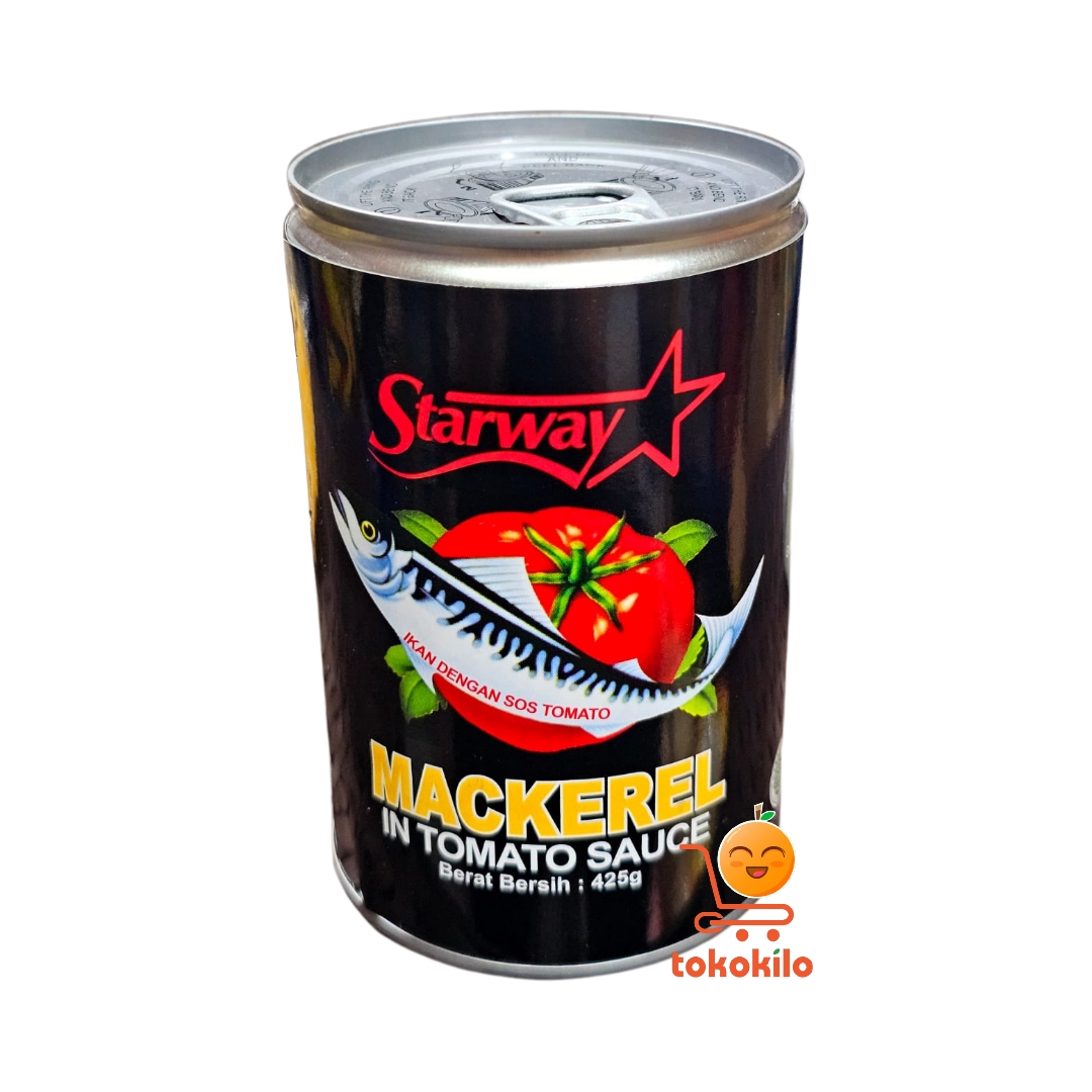 Sarden Starway Ikan Makarel dalam Saus Tomat 425gr