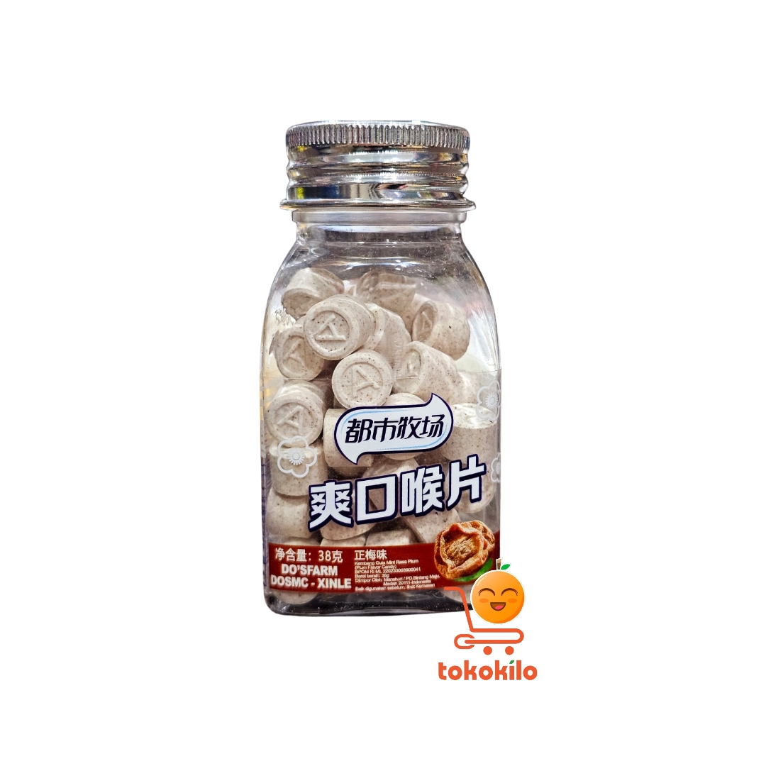 Permen Mint Dosfarm Rasa Plum 38gr