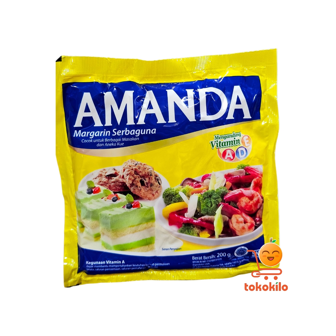 Amanda Margarine Mentega Serbaguna 200g