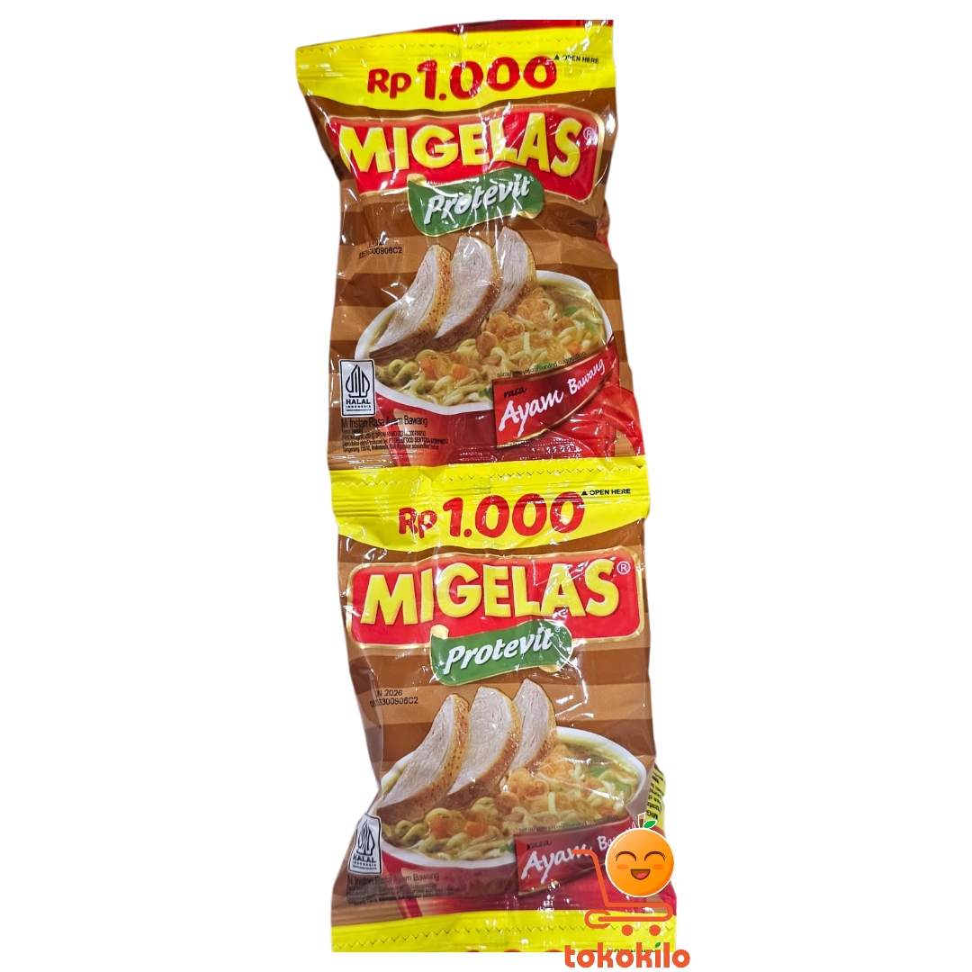 Migelas Protevit Rasa Ayam Bawang 28gr (1Pack X 5bks )