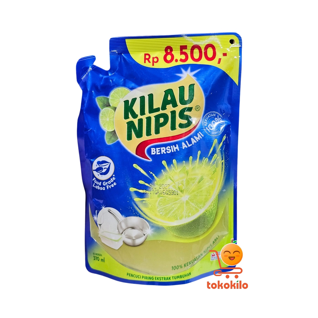 Sabun Cuci Piring Kilau Nipis 370ml, 630ml