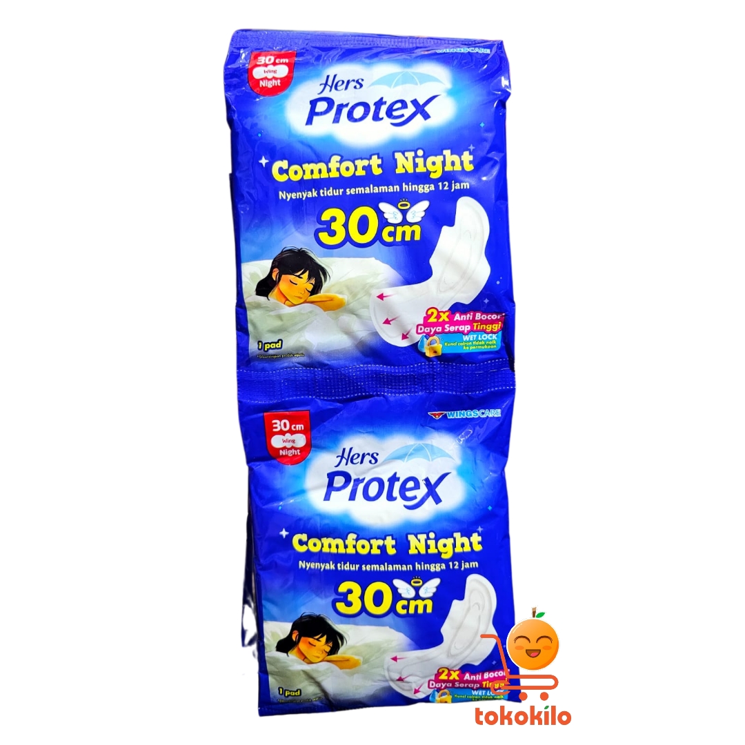 Hers Protex Comfort Night Pembalut 30cm