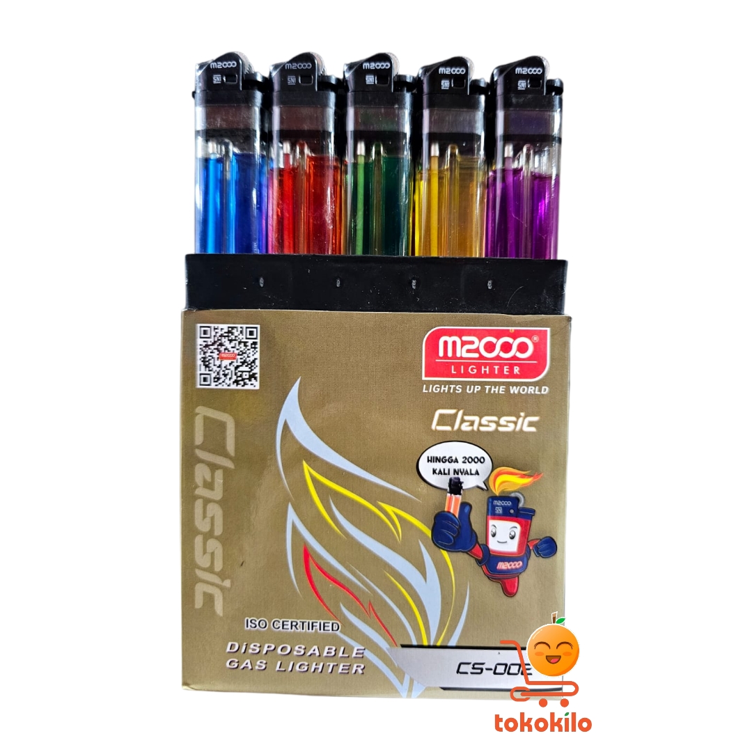 Mancis Korek Api Gas M2000 Lighter Classic