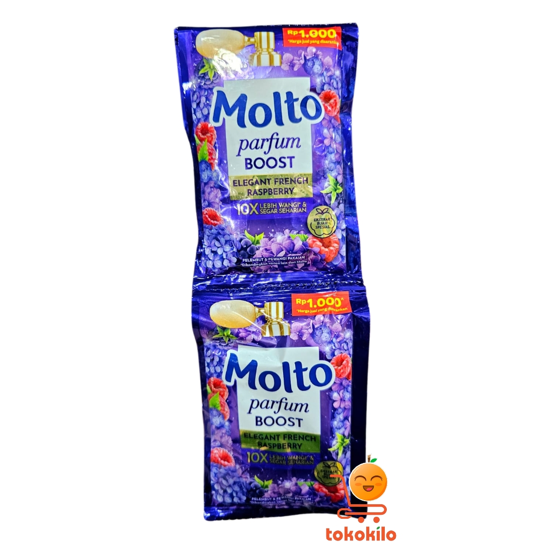 Molto Parfum Boost Elegant French Raspberry 18ml (1 Pack X 6 Free 1)