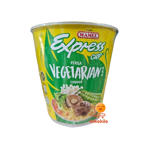 Mi Instan Mamee Express Cup rasa Vegetarian 65gr