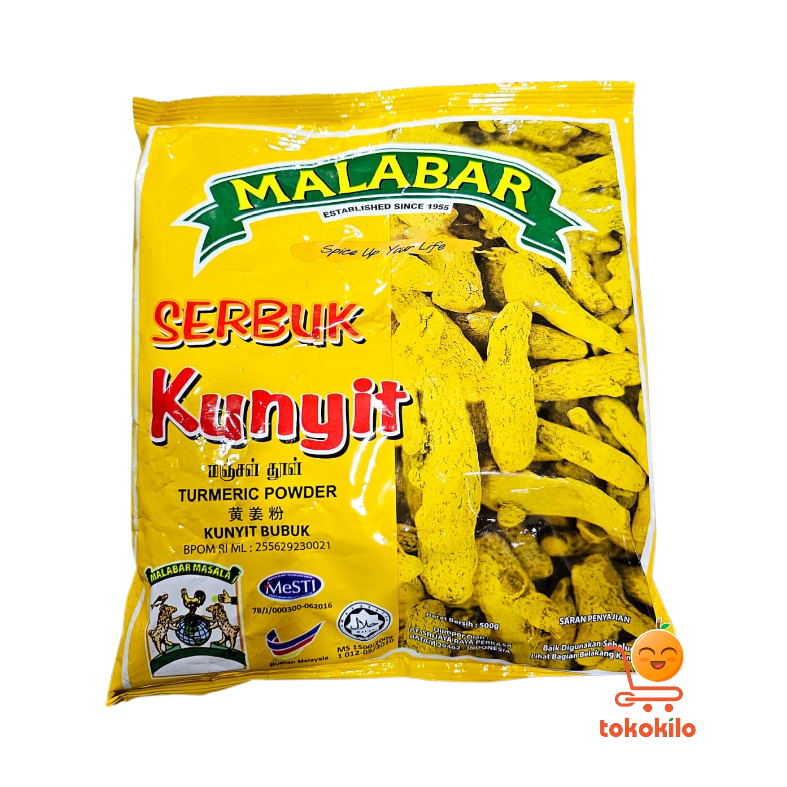  Serbuk Kunyit Malabar 500gr