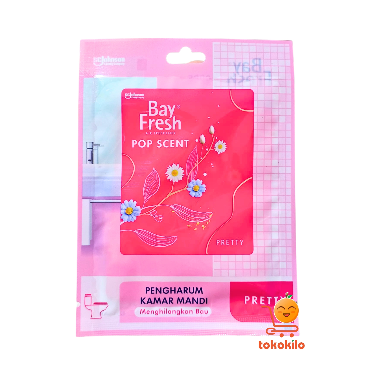 Pengharum Kamar Mandi Bayfresh Pop Scent Pretty 10gr