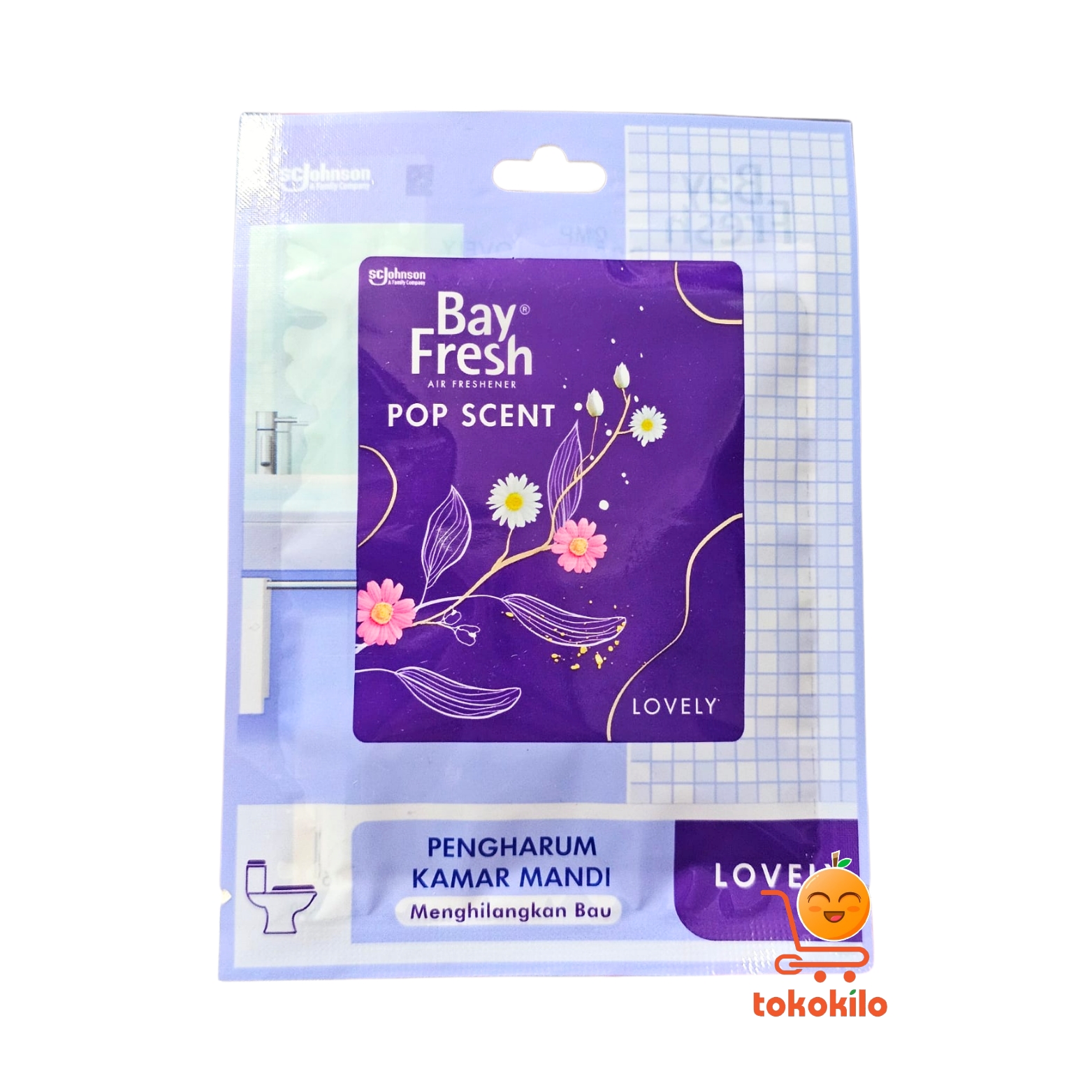 Pengharum Kamar Mandi Bayfresh Pop Scent Lovely 10gr