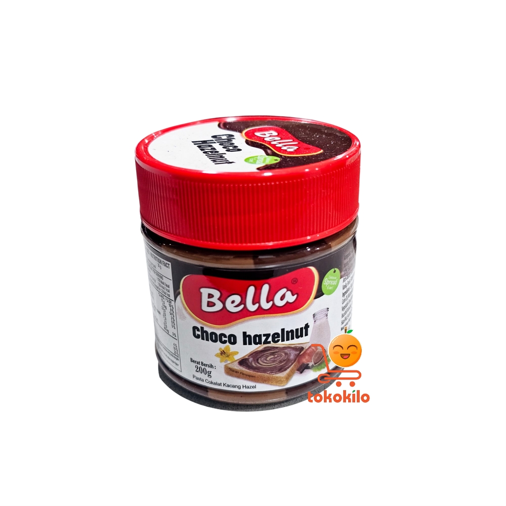 Selai Cokelat Bella Choco Hazelnut 200gr