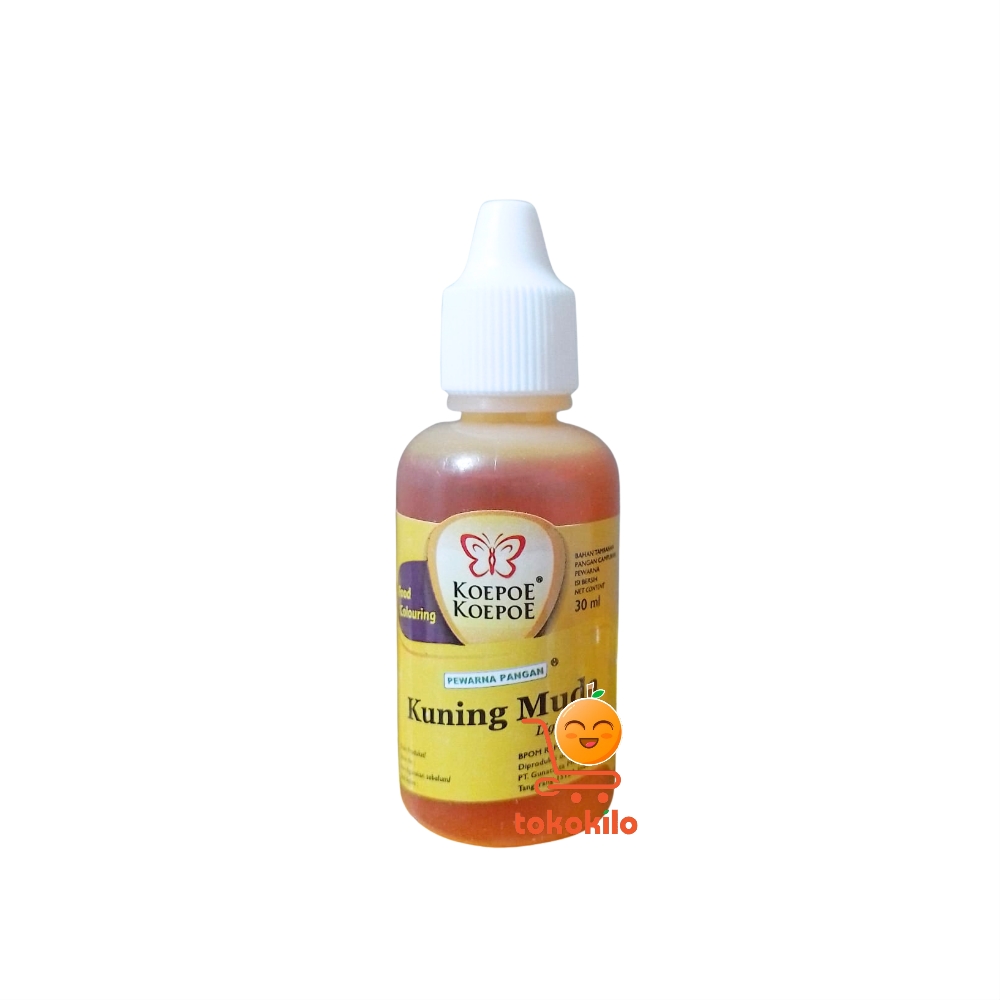 Pewarna Makanan Kuning Muda Koepoe Koepoe 30ml