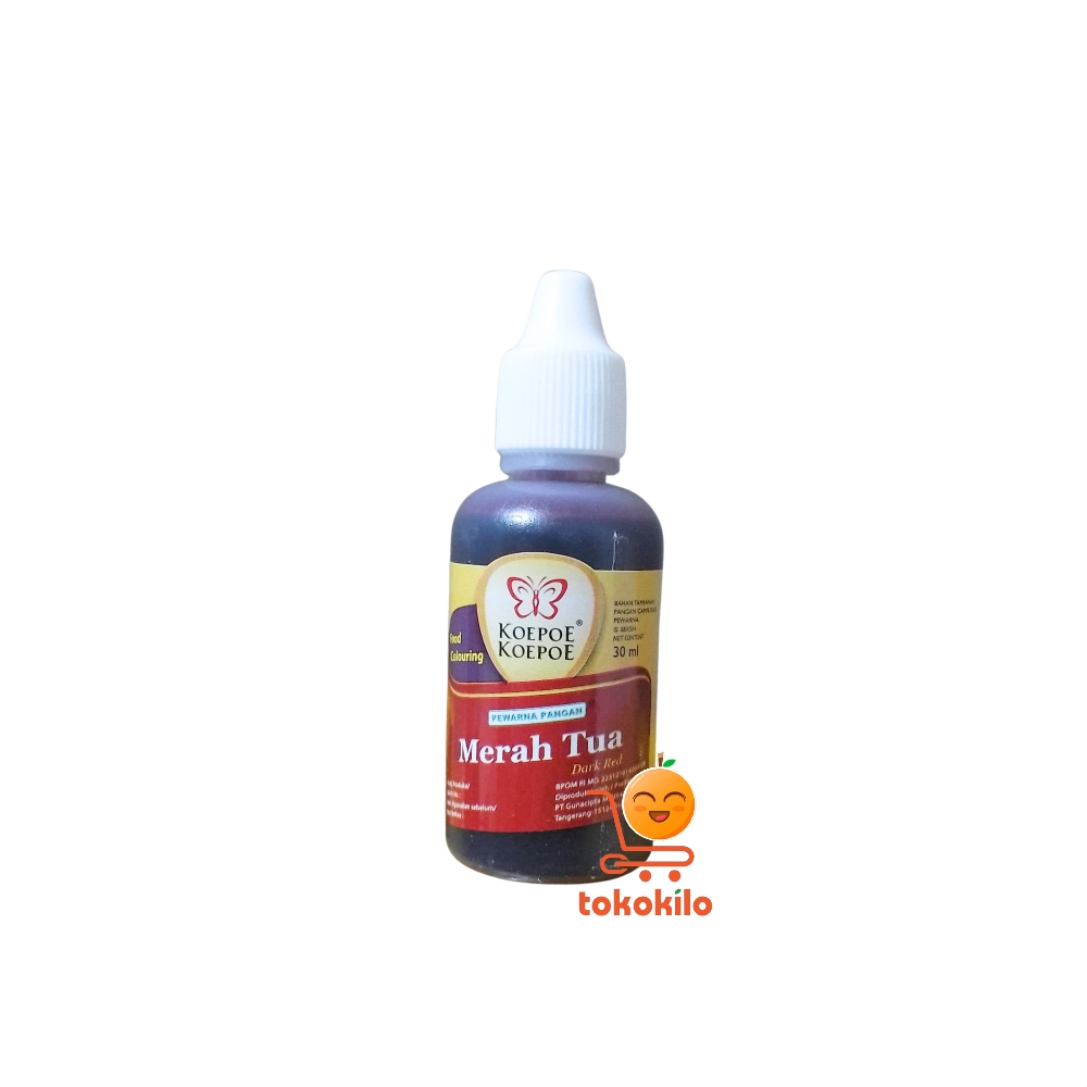 Pewarna Makanan Merah Tua Koepoe Koepoe 30ml