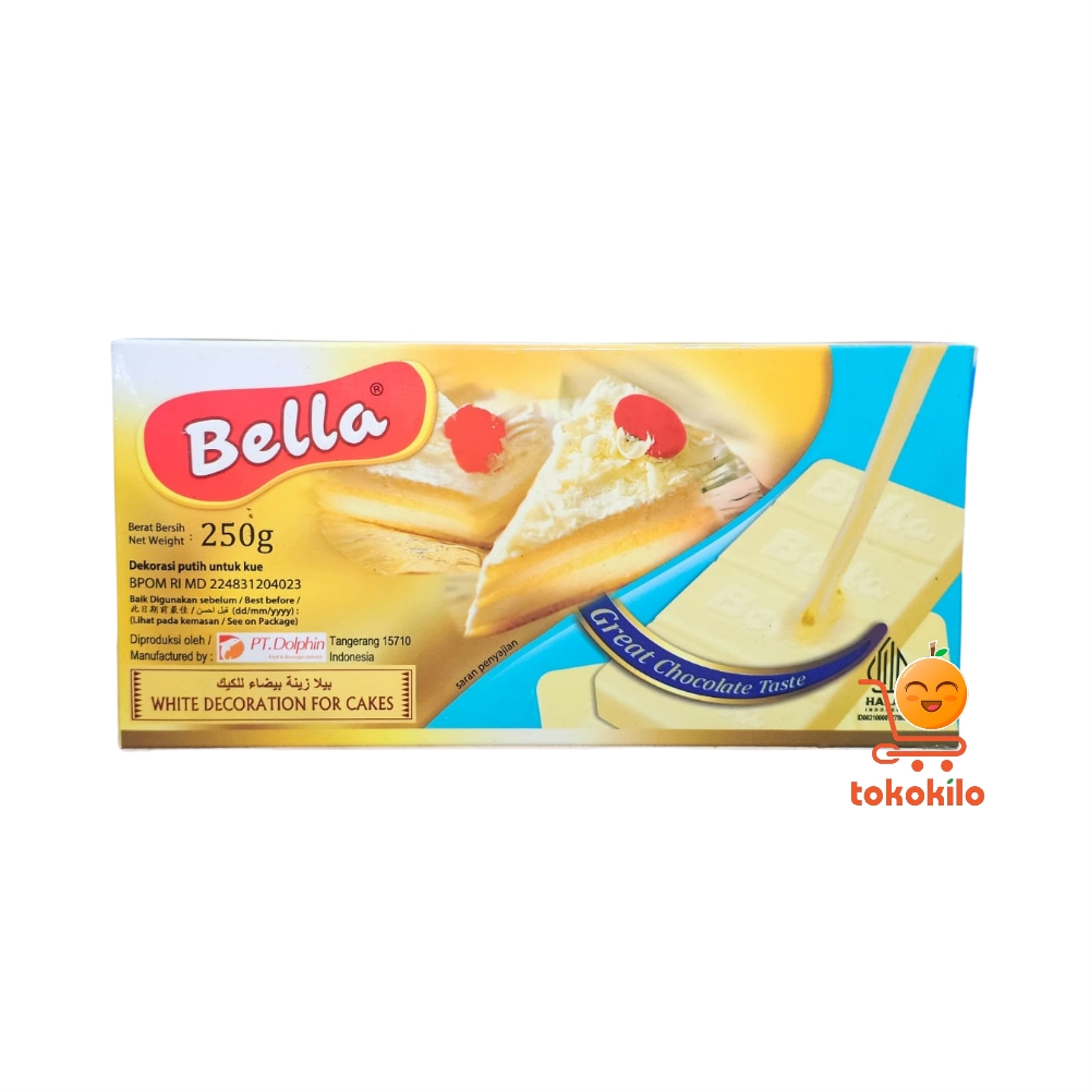 Bella White Compound Chocolate 250gr