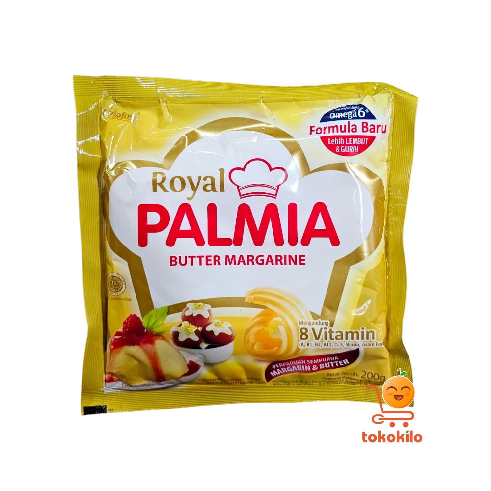 Royal Palmia Butter Margarine Mentega 200gr