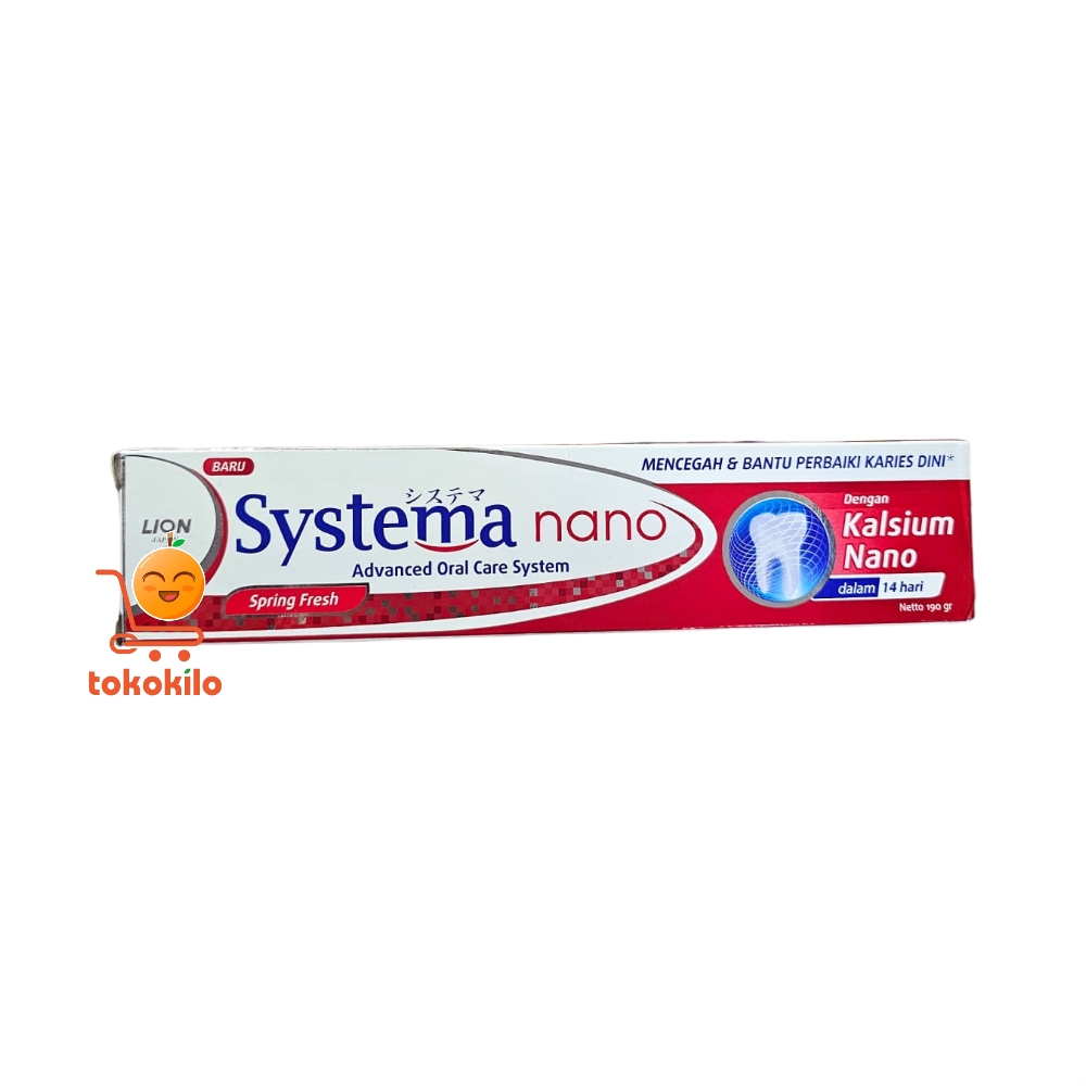 Pasta Gigi Systema Nano Spring Fresh 190gr