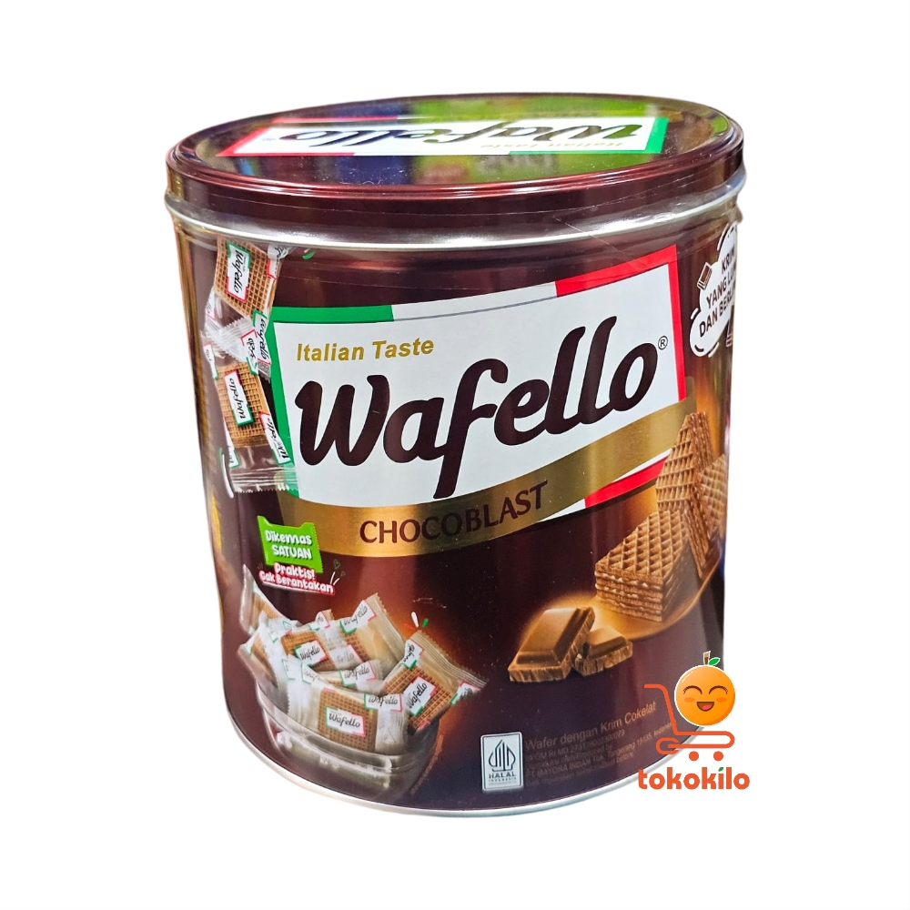 Wafello wafer Choco Blast Kaleng 234gr