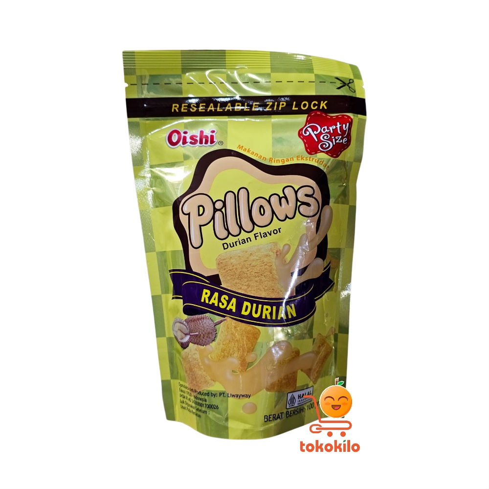 Oishi Pillows Rasa Durian 100gr