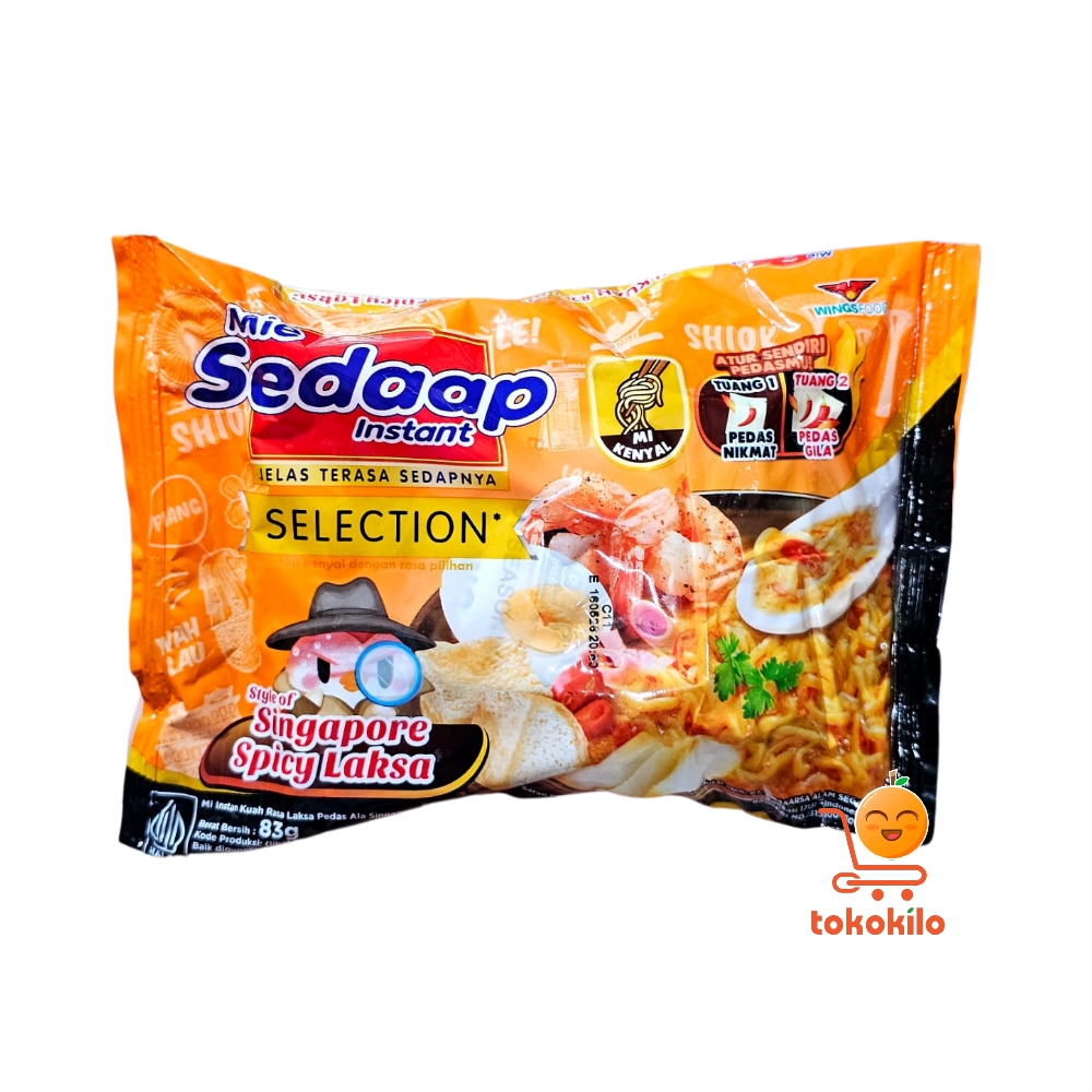Mie Sedaap Selection Singapore Spicy Laksa 83gr