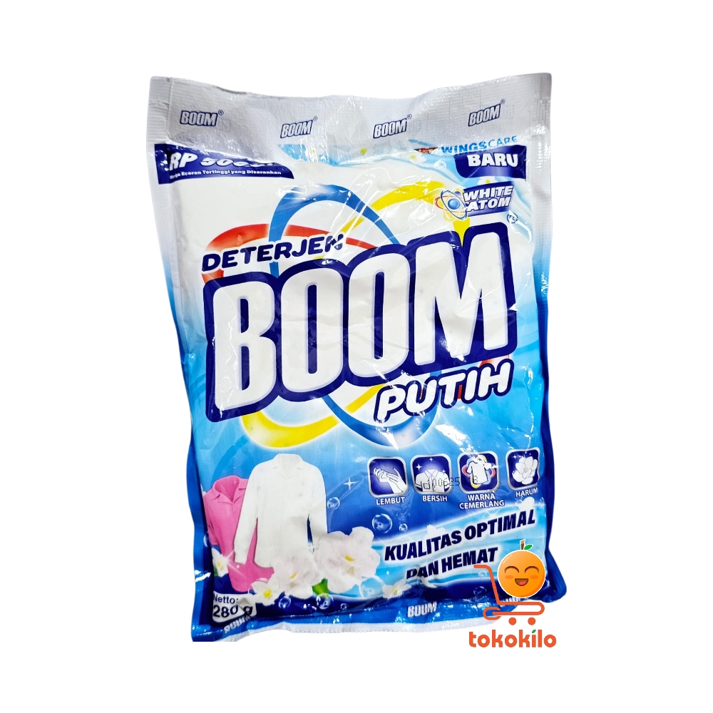 Boom Putih Deterjen Bubuk 280gr