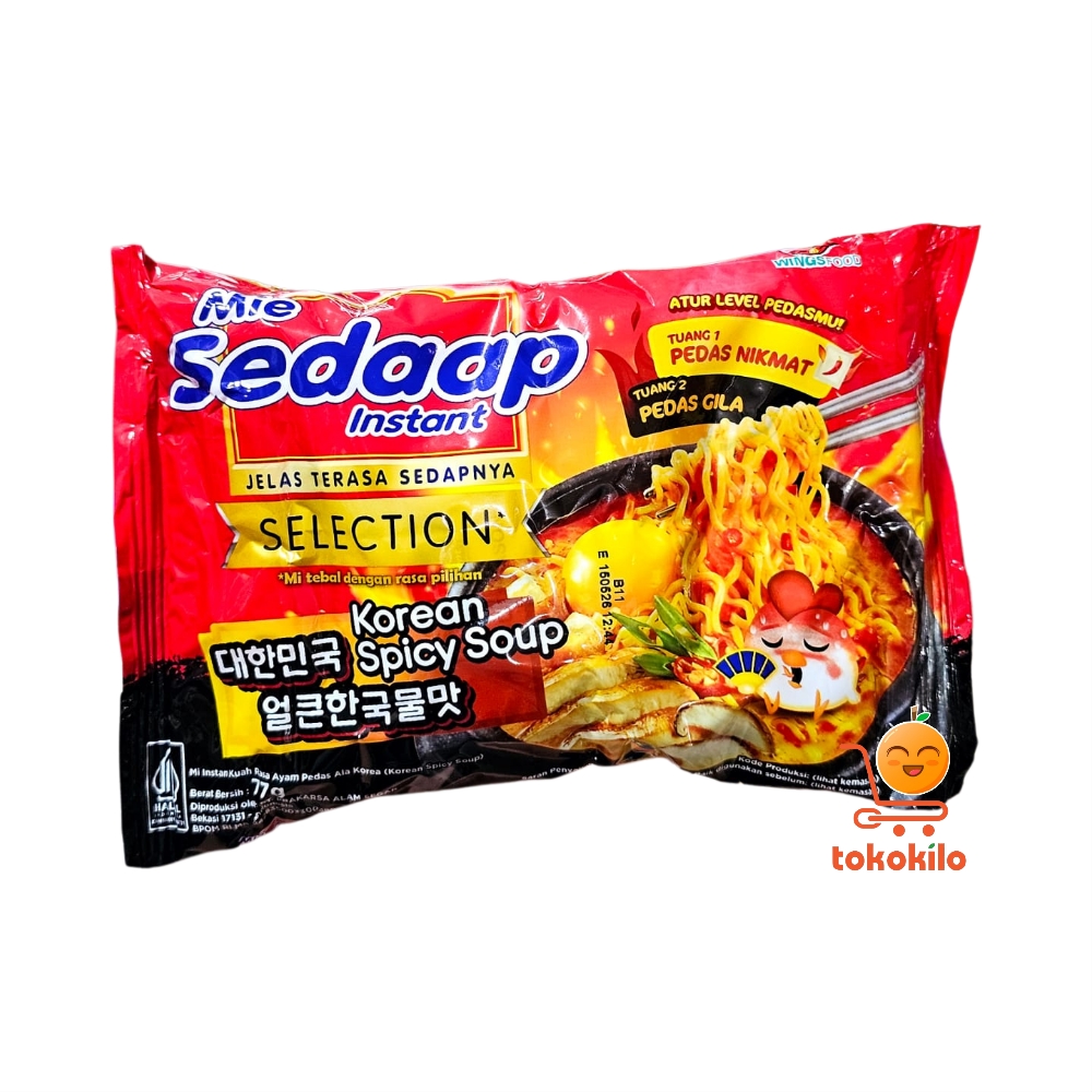 Mie Sedaap Selection Korean Spicy Soup 77gr