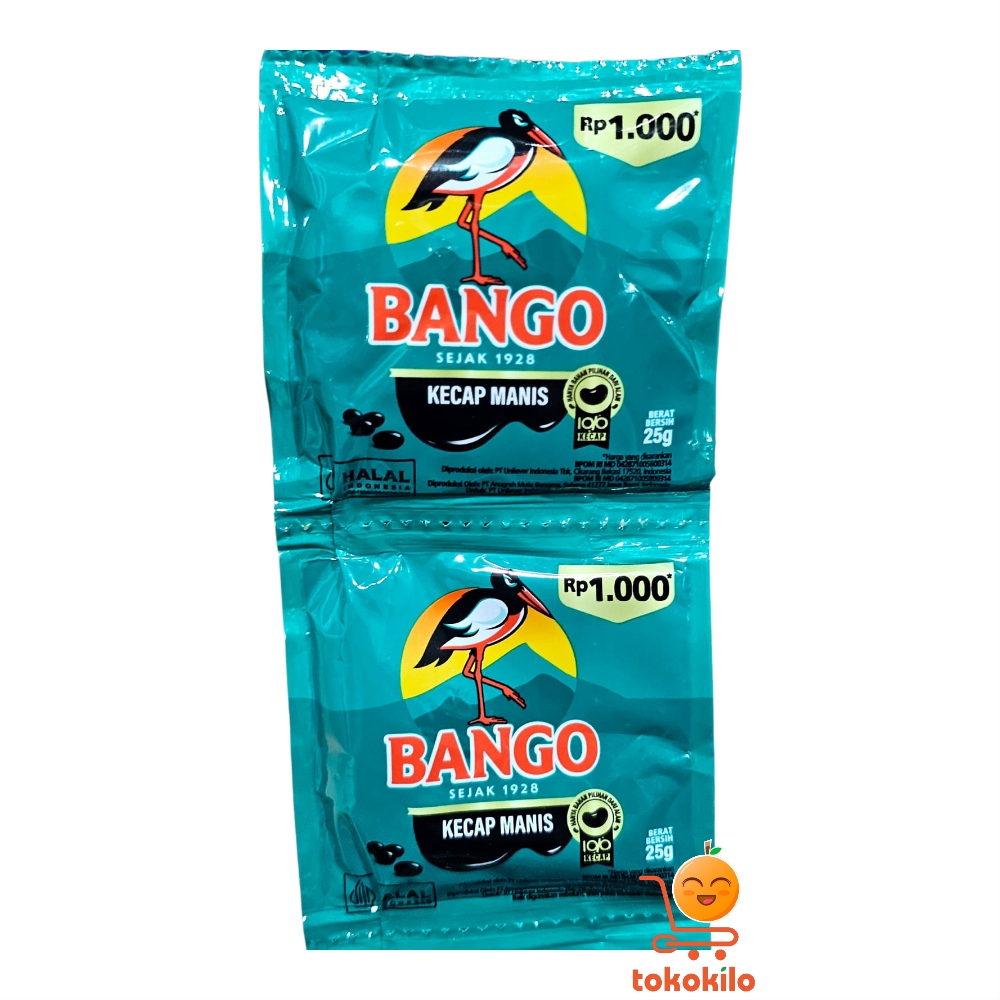 Kecap Manis Bango Sachet 20ml (1 Renteng X 12pcs)