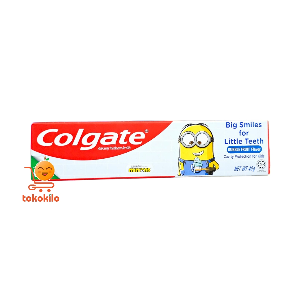 Odol Gigi Colgate Anak Minion Bubble Fruit 40gr