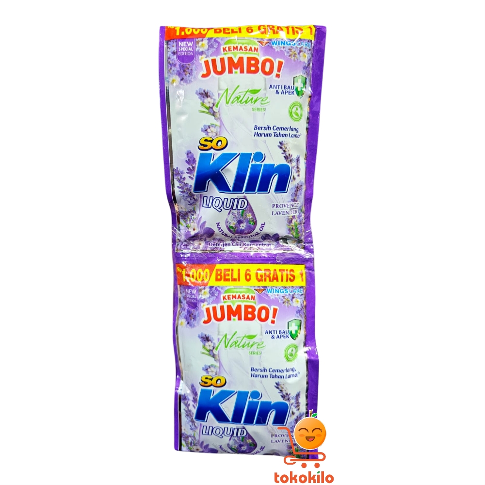 SoKlin Liquid Nature Series Provence Lavender 40ml (6 FREE 1)