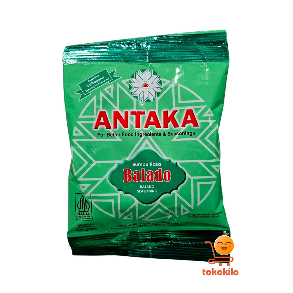 Bumbu Antaka Tela tela 100gr (Rasa Balado,Barbeque,Jagung Bakar)